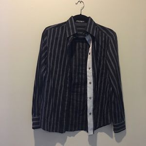 Woman’s Dolce Gabbana Striped Dress Shirt